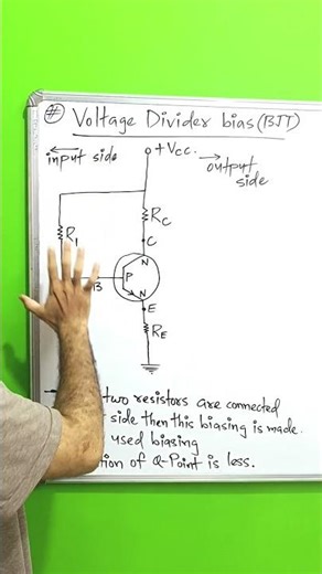 Voltage Divider Bias in BJT | Basic Electronics