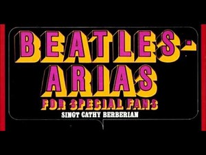 Cathy Berberian ELEANOR RIGBY & YELLOW SUBMARINE (Lennon - McCartney)