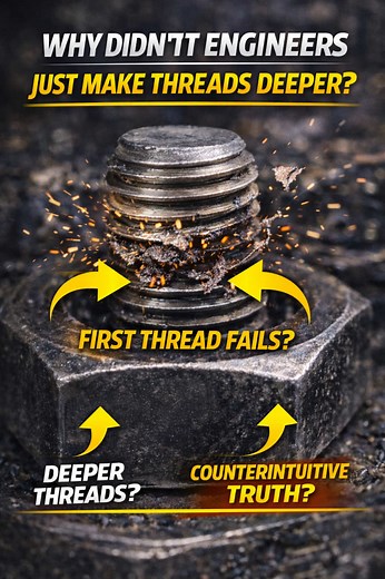 Why Don't Engineers Cut Threads Deeper?