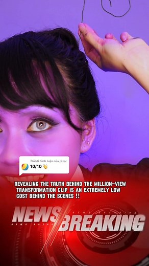 517K views · 9K reactions | behind the scenes my INSIDE OUT makeup ❤️ #insideout #mylinhmakeup #chuytuden #bienhinh #nhungmanhghepcamxuc #facepaint | Thái Ngọc Mỹ Linh | Facebook