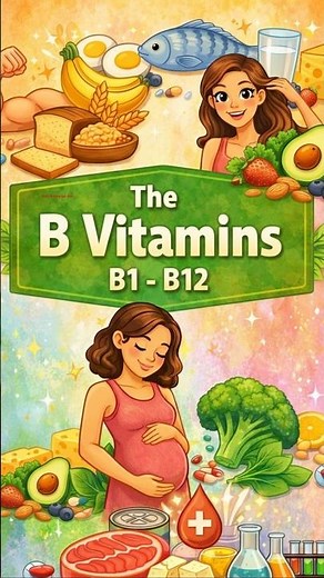 B Vitamins Guide | B1 to B12 Explained, Vitamin B Complex & functions #vitaminb #health