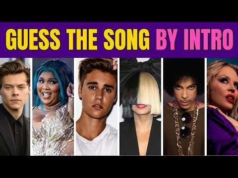 Guess The Song By Intro Quiz 🎵 | Name That Tune (Music Trivia 2026)
