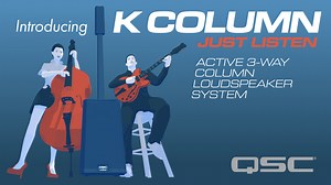 10K views · 141 reactions | Announcing the KC12 "K Column" a 3-way, 3000-watt column loudspeaker system for musicians and bands, DJs and mobile entertainers, and event production professionals. https://www.qscaudio.com/products-solutions/loudspeakers/portable/powered/column/k-column/ | QSC | Facebook