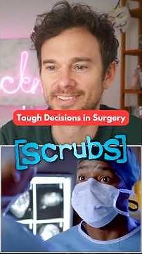 Tough Decisions in Surgery in Scrubs #doctorreacts #scrubs