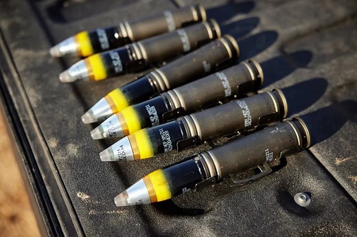 High Explosive Proximity(HEP) ammunition for M230