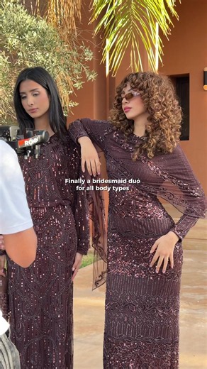 Perfect Bridesmaid Dress Duo in Colour of the Season