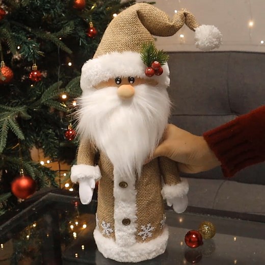 16M views · 246K reactions | How to make a Santa Claus using a bottle | Life and Fun Story | Facebook