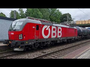 ÖBB Vectron BR 1293 mit Kesselwagen- Ganzzug in Salzburg- Süd, Juli 2025 - Smartphonevideo