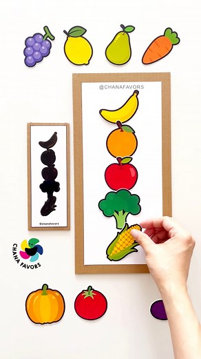 93K views · 865 reactions |  Introducing “Fruit & Veggie Shadows” –...