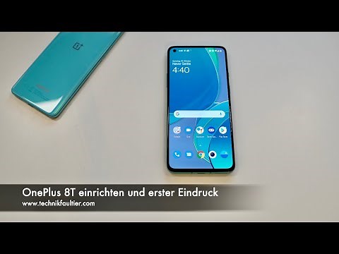 Setting up the OnePlus 8T and first impressions