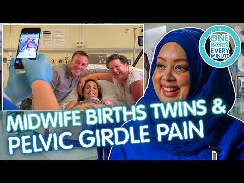 Midwife’s Natural Birth To TWINS, Pelvic Girdle Pain & C-Section Delivery|S8E8|One Born Every Minute