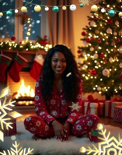 Pajama Day, the X-mas Way ✨👚👖🎄✨🌙