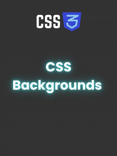 CSS Backgrounds — Color, Texture, and Depth Backgrounds in CSS help set the visual tone of your page — from simple colors to full-screen images. You can control them with properties like background-color, background-image, background-repeat, background-attachment, and background-position. Use background-color for solid fills. Use background-image for photos, textures, or patterns. Combine multiple background properties into one line using the shorthand version for cleaner code. So remember: - ba