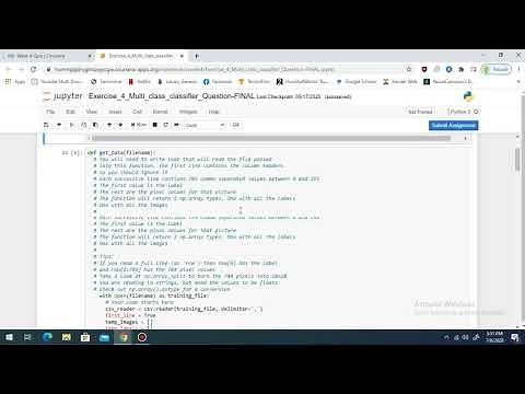 Programming Assignment Solutions | Convolutional Neural Networks in TensorFlow | Coursera | Week 4