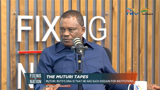 Justin Muturi: I'm not interested in running for MP in Mbeere North, nor being the Governor of Embu. #FixingTheNationNTV | NTV Kenya