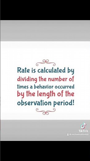 How to Calculate Behavior Rates with ABA Expertise!
