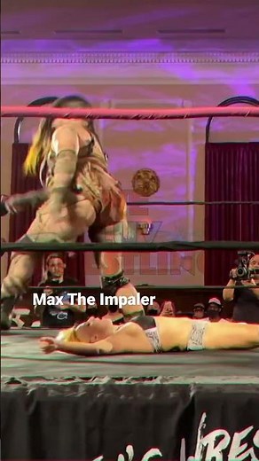 Max The Impaler destroys her opponent : Women’s Wrestling Army : #WLW SHORTS