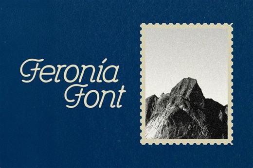 Download Feronia — Art Nouveau Signature Font