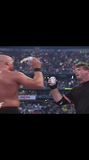 10/10 cinema. | stone cold vs the rock , mania X7 #stonecold #therock #wwe #corecore #fyp #wrestling #trending #wrestlemania #prowrestling #wrestletok #blowthisup