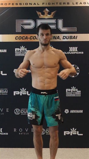 ⚖️ PFL Dubai Weigh Ins PFL Lightweight World Title Bout 🏆 Usman Nurmagomedov: 155 lbs Paul Hughes: 155 lbs LIMITED TICKETS AVAILABLE. GET YOURS TODAY! 🎟️ pfl.info/PFLDubai #RoadToDubai | Friday, October 3rd | Coca-Cola Arena | Dubai, UAE | 11:30AM EST | 📺Streaming on the ESPN App | PFL MMA