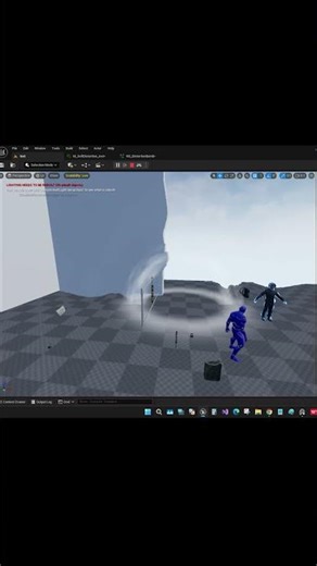 Distortion Explosion Bomb VFX UE #pow #ue #unrealengine #vfx #gamevfx #gamedev #indiegame