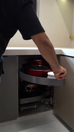 MODULAR KITCHEN LEMENS CORNER UNIT BY ARC MODUTECH