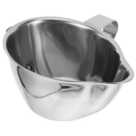 Stainless Steel Grease Separating Bowl Soup Separator Oil Strainer and Filter Storage - Walmart.ca
