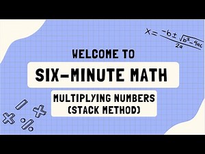 Multiplying Numbers - Stack Method