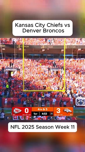 Kansas City Chiefs vs Denver Broncos Game Highlights | 2025 NFL Season Week 11 | KC Chiefs Fan Zone