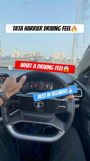 Tata Harrier Driving Dynamics/feel👌🏻🔥 #tatamotors #tataharrier #shorts #trending