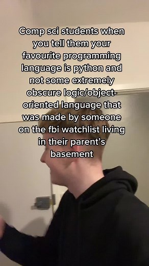 Hilarious Reaction of Comp Sci Students to Python Programming Language