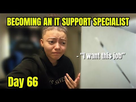 Becoming an IT Specialist – Day 66 | CompTIA A+ Study, Real Troubleshooting & Job Hunting