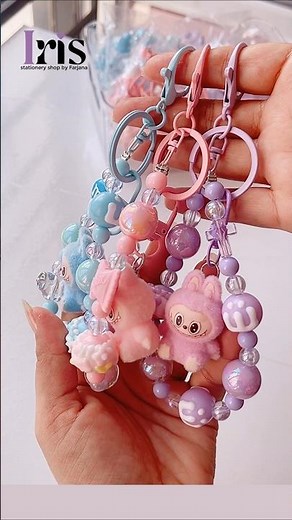 Adorable Labubu keychain #review #labubu #trending