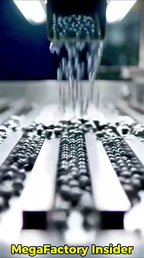 How Plastic Pellets Are Made | Cooling and Cutting Inside a Factory #Shorts