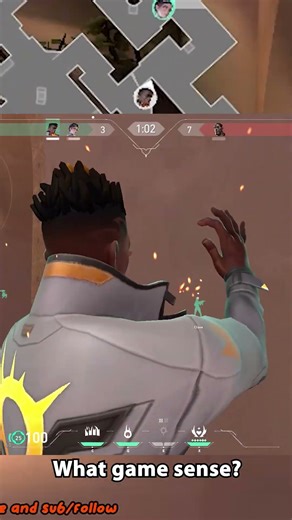 What game sense? my soundtrip during game XD The sync and timing tho :D #valorant #phoenix #veto