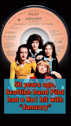 Released in January 1975, Pilot's "January" was a huge hit. By February it was on its way to No 1 in the UK, Ireland and Australia. Happy 50th. #markingtime #january #pilot #70smusic #70spop | Marking Time