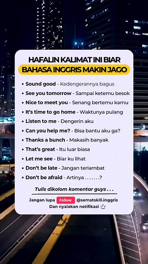 20 Kata Penting untuk Belajar Bahasa Inggris