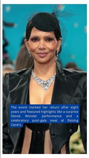 Halle Berry’s Daring Met Gala Comeback 1,455 Hours for THIS Dress?! #HalleBerry #MetGala2025