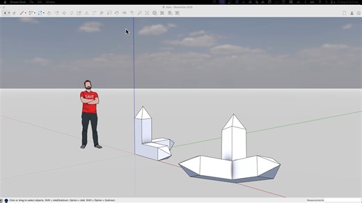 You know that red, green, and blue set of lines at the origin of every SketchUp model? Those are the axes, and a lot of people think that they are a permanent fixture right where they are. But, no - you can move them! Let Aaron give you the insight on how to get the most out of your axes with the Axis Tool. | SketchUp