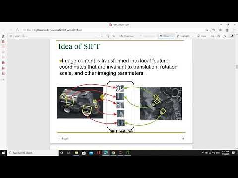 Scale invariant feature transform (SIFT) شرح عربي