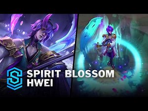 Spirit Blossom Hwei Skin Spotlight - Pre-Release - PBE Preview - League of Legends