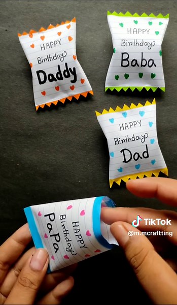 DIY Father's Birthday Gift Ideas with Paper Crafts