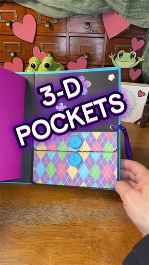 Create a Fun 3D Pocket for Your Craft Projects