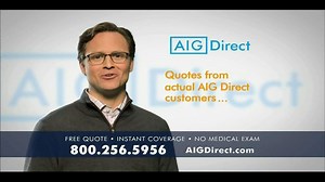 AIG Direct TV Spot, 'Accidents'