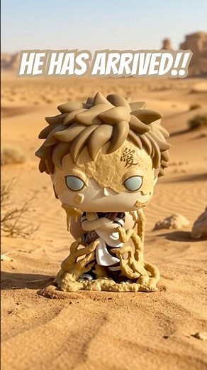 Finally the new Gaara Funko Pop has arrived! #gaara #naruto #funko #funkopop #anime