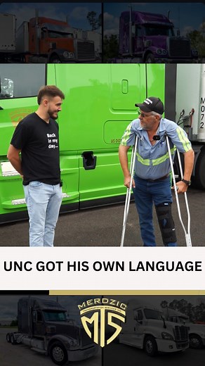 Merdzic Transportation Services on Instagram: "Uncle Rob really does have his own language he speaks... 🦅😭"