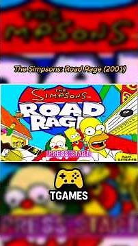 The Simpson's: Road Rage (GBA) 🎮 [2001] #retrogaming #retrogames #videogames #games #console #arcade