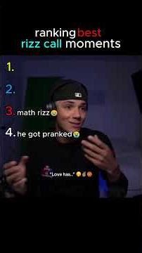 HE is the king of rizz, ranking the best rizz moments