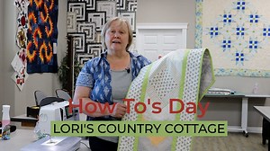 This quick and easy "quilt as you go" table runner has been around for many years and it contiues to be a popular pattern. Piecing and quilting is done in one step! This is sure to motivate you to make this runner after watching Debra walk you through the making "of quilt as you go" Braid Runner. https://loriscountrycottage.com/products/braid-runner-ge101?_pos=1&_sid=cd77cb400&_ss=r https://loriscountrycottage.com/ | Lori's Country Cottage