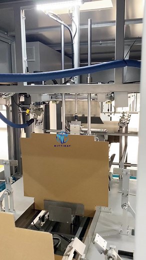 Large box tray former & box folding machine #mittiway #boxfoldingmachine #trayformer #automation